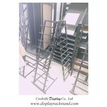 Granite Slab Display Stands Steels Tile Display Showroom Rack Waterfall Stone Shelf Silver Travertine Hanging Displays Onyx Display Racks Crema Marble Metal Displays Mosaic Display Rack Stands Slate