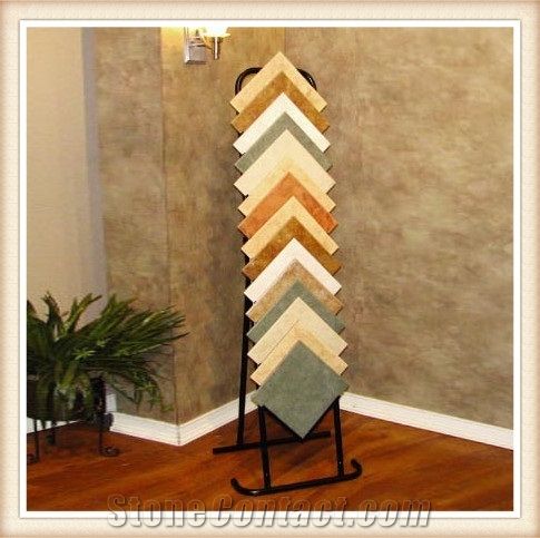 Granite Steel Racks Limestone Steel Shelves Custom Displays Solutions Marble Rotating Display Stands Displays Board Stone Displays Cases Floor Stands Onyx Storage Racks Labradorite Racks