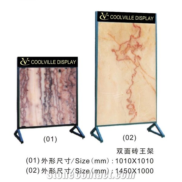 Ledgestone Wire Racks Granite Displays Stands Super White Displays Cabinets Mosaic Towers Wire Saw Displays Cases Curbstone Steel Racks Marble Iron Stands Sandstone Metal Displays