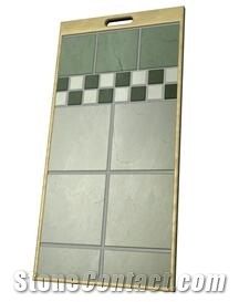 Marble Display Stands Showroom Rotating Mosaic Display Racks Quartzite-Slabs Flooring Basalt Tile Display Panel Tile Sample Display Racks Tombstones Hanging Displays Pakistan-Marble Display Stands