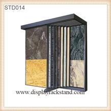 Marble-Slabs Display Stands Tile Display Racks Blocks China Display Stand Racks Beige-Marble Stone Display Racks Cuontertops Brochure Display Cases Rotating Mosaic Display Racks
