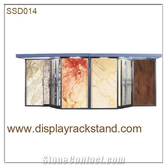 Marble-Slabs Stone Shelf Tiles Display Stand Tower Rotating Mosaic Display Rack Wing White-Marble Metal Display Racks Basalt Waterfall China Display Stands Quartz Black Stone Display Racks
