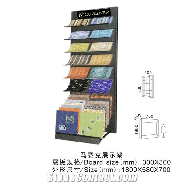 Mosaic Display Racks Granite-Blocks Slab Black Display Stand Racks Showroom Nepal-Marble Display Rack Stands Onyx-Slabs Black Display Stand Racks Basalt Flooring Display Rack Stands Sandstone Tile Dis