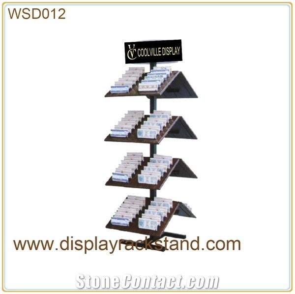 Mosaic Display Stands Steel Onyx Display Racks Waterfall Tile Display Racks Granite-Slabs Display Stand Racks Showroom Grey-Marble Display Racks Slab China Display Stands