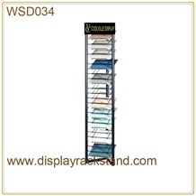 Mosaic Display Stands Steel Onyx Display Racks Waterfall Tile Display Racks Granite-Slabs Display Stand Racks Showroom Grey-Marble Display Racks Slab China Display Stands