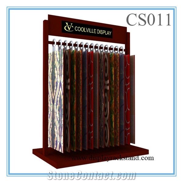Nepal-Marble Wholesale Display Stand Racks Mosaic Display Racks Showroom Black-Marble Tile Display Racks Portable Display Cases Showroom Cuontertops Tile Display Racks