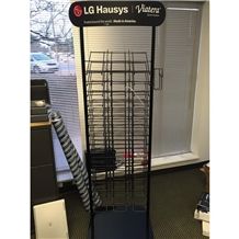 Nepal-Marble Wholesale Display Stand Racks Mosaic Display Racks Showroom Black-Marble Tile Display Racks Portable Display Cases Showroom Cuontertops Tile Display Racks