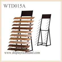 Quartz China Display Stands Slate Drawer Granite-Slabs Metal Racks Black-Marble Showroom Sliding Display Tower for Tiles
