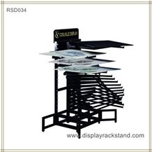 Quartz-Stone China Display Stands Display Racks Exhibition China Display Stands Onyx-Slabs Black Display Stand Racks Alabaster Hanging Display Metal Display Racks