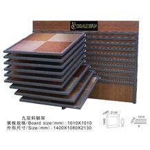 Rotating Mosaic Display Rack Granite-Slabs Display Stand Racks Flooring Steel Onyx Display Racks Marble Display Stands Granite Stone Shelf Machines Metal Display Racks