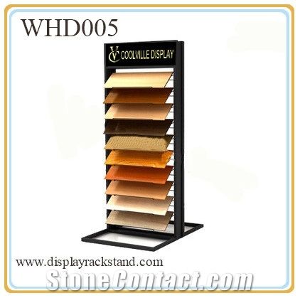 Sliding Pakistan Marble Portable Display Cases Stone Shelf Stone Towers Granite Metal Displays Marble Display Rack Stands Limestone Metal Displays Tile Sample Displays Onyx Display Racks