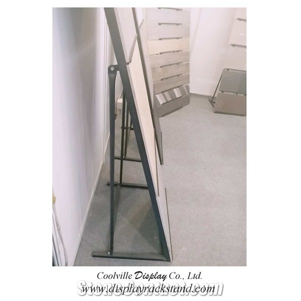 Stone Display Units Custom Tile Floor Stands Ceramic Shelving Racks Stone Display Shelves Granite Exhibition Display Stands Quartzite Displays Stands Porcelain Displays Frames Slab Displays Solutions