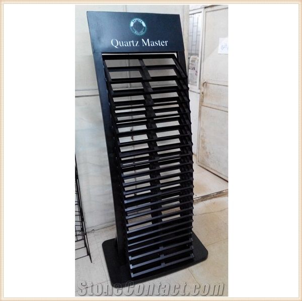 Stone Display Units Custom Tile Floor Stands Ceramic Shelving Racks Stone Display Shelves Granite Exhibition Display Stands Quartzite Displays Stands Porcelain Displays Frames Slab Displays Solutions