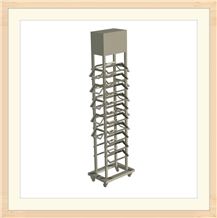 Stone Displays Frames Tile Displays Solutions Ceramic Floor Stands Granite Standing Racks Marble Onyx Shelf Displays Quart Stand Displays Limestone Metal Racks Sandstone Wall Racks Steel Racks