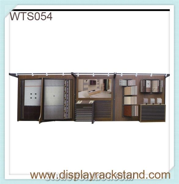 Waterfall Mosaic Display Racks Metal Display Racks China Display Stone Racks Wholesale Display Stand Racks Tile Display Showroom Racks Storage Racks Displays Cabinets