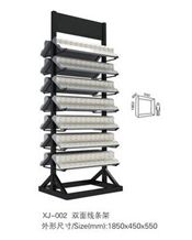 White-Granite Display Stand Waterfall Stone Display Rack Granite-Slabs Sliding Metal Displays Black-Galaxy-Granite Display Racks Showroom Brazil-Granite China Display Racks