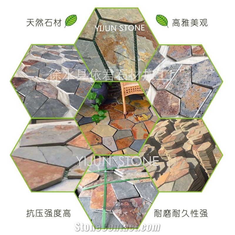 Slate Flagstone, Flagstone Walkway Pavers, Flagstone Wall