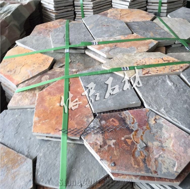 Slate Flagstone, Flagstone Walkway Pavers, Flagstone Wall