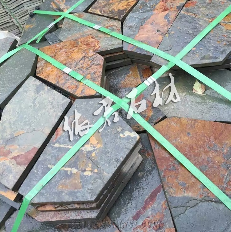 Slate Flagstone, Flagstone Walkway Pavers, Flagstone Wall