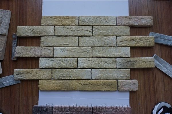 Sunset Split Face Slate Stone Panels,Multicolor Slate Stone Wall Panels,Autumn Rose Stone Veneer,Fireplace Rusty Stacked Stone,Multicolour Slate Culture Stone,Indoor Stone Facade,Z Clad Stone Cladding