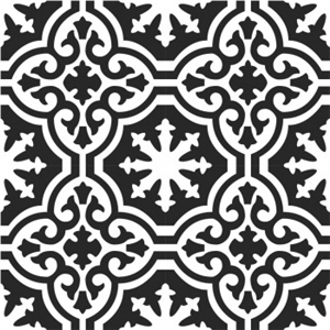 Encaustice Cement Tile 1.7