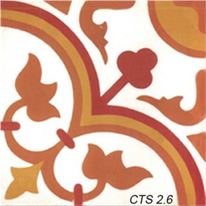 Encaustice Cement Tile 2.6
