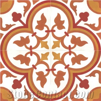 Encaustice Cement Tile 2.6