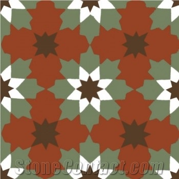 Encaustice Cement Tile 3.4