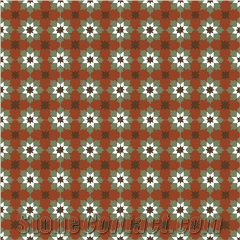 Encaustice Cement Tile 3.4
