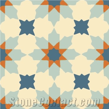 Encaustice Cement Tile 3.5