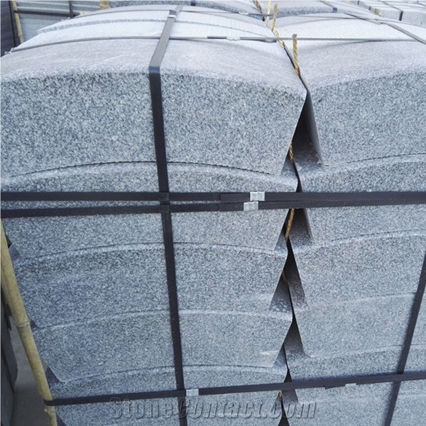 Kerbstone G343 Grey Granite Kerbs/ Sesame Grey Road Stone/Curb Road/Landscaping Stone/ Own Factory/ Low Price