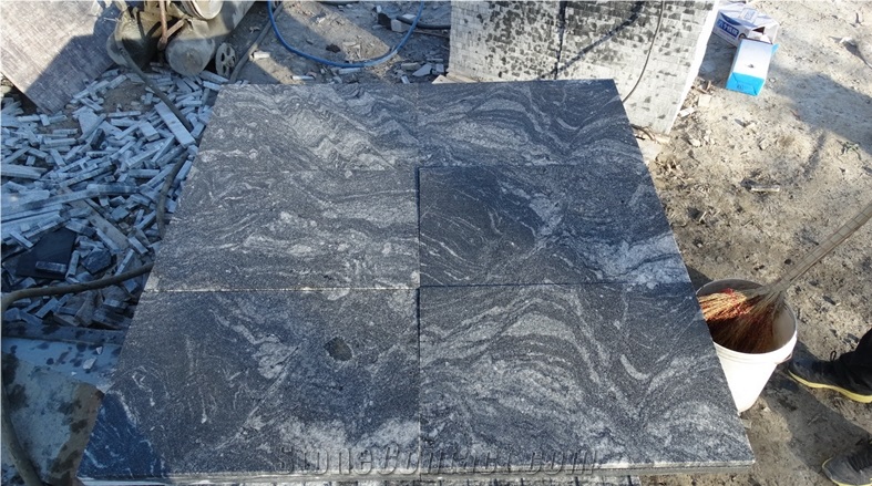 G302 Chinese Granite for Tiles Covering Flamed,Sawn Cut