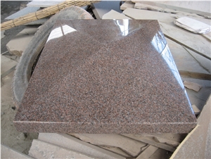 G354 Chinese Granite Pier Caps, Red Granite for Different Building Material Polished,Sawn Cut,Flamed