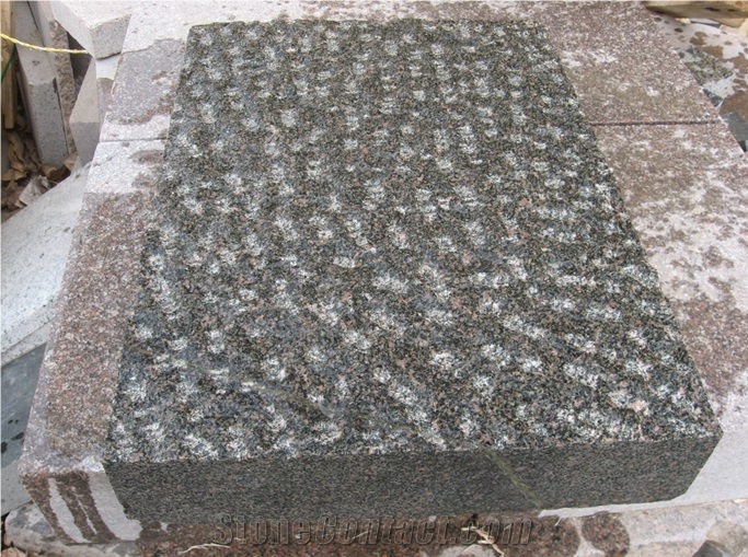 G390 Chinese Granite for Walkway Pavers Flamed,Sawn Cut, Nutural Split,Pineapple