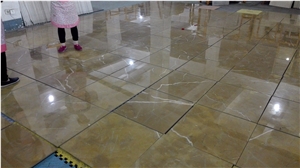 Spanish Gold Marble Tile and Slabs,Composited Tile