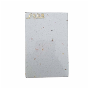 Laminated Eased Edge Quartz Stone Kitchen Countertops