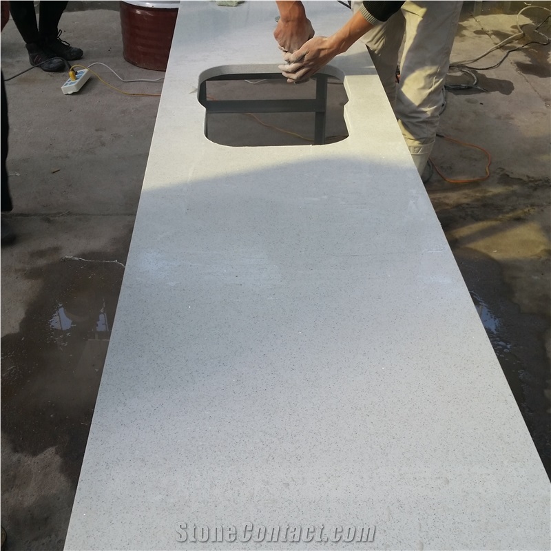 Prefab Quartz Stone Island Tops Price