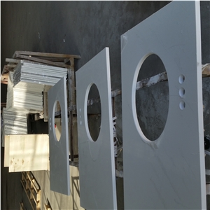 Quartz Stone Bath Tops with High Hardness Quartz Stone Bath Tops with High Hardness
