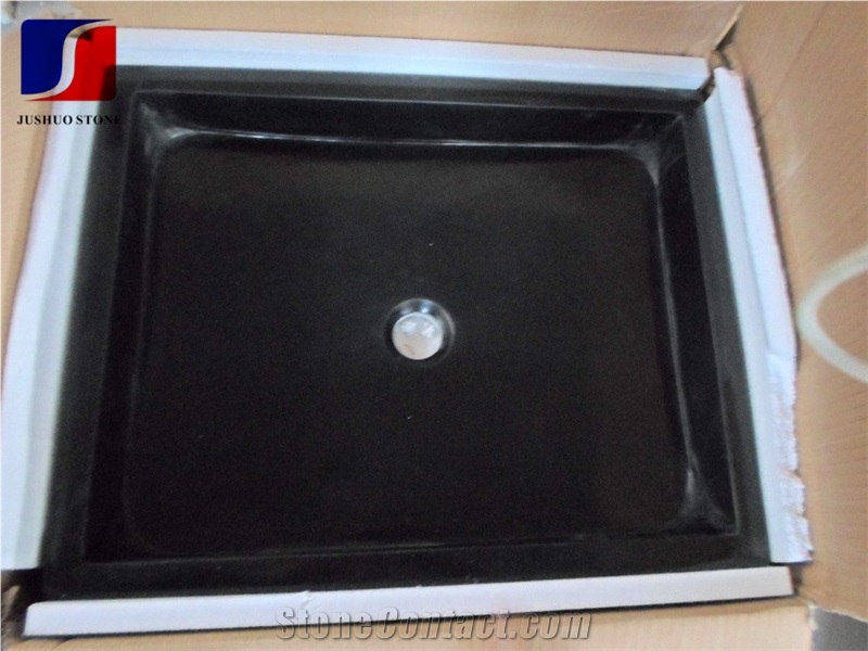 Black Basin,Bathroom Sink,Square Black Granite Wash Basin and Bathroom Sink,Washbasin,Bathroom Sink,Interior Decorative