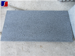 G654,Padang Dark, Sesame Black,Charcoal Black,China Nero Impala,Dark Barry Grey,Nero Impala China,Dark Grey Granite,Flamed Tiles and Slabs for Wall/Floor
