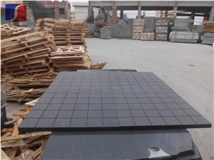 Grooved G654 Granite Paving Stone Tile,Flamed G654 Tiles,Floor Covering & Capping & Cladding,Walkway,Stepping Panel,Sesame Dark,Padang Dark / Impala