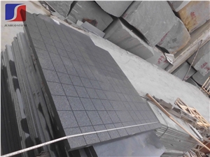 Grooved G654 Granite Paving Stone Tile,Flamed G654 Tiles,Floor Covering & Capping & Cladding,Walkway,Stepping Panel,Sesame Dark,Padang Dark / Impala