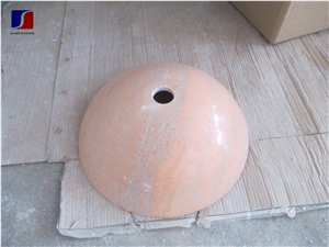 Pink Basin,Pink Jade Marble Vessel, Bathroom Sinks,Vessel Sinks,Wash Bowls