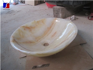 White Jade Basin,Marble Basin,Jade Vessel, Bathroom Sinks,Vessel Sinks,Wash Bowls