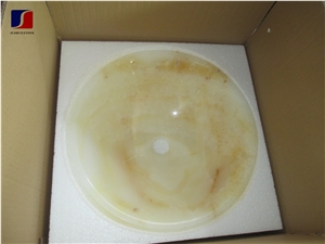 White Jade Basin,Marble Basin,Jade Vessel, Bathroom Sinks,Vessel Sinks,Wash Bowls
