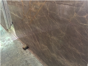 Mahkam Dark Brown Marble, Brown Marble Slab