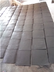 Black Antique Handmade Terracotta Tile