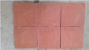 Red Handmade Terracotta Tile