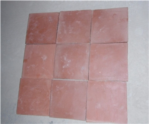 Red Handmade Terracotta Tile