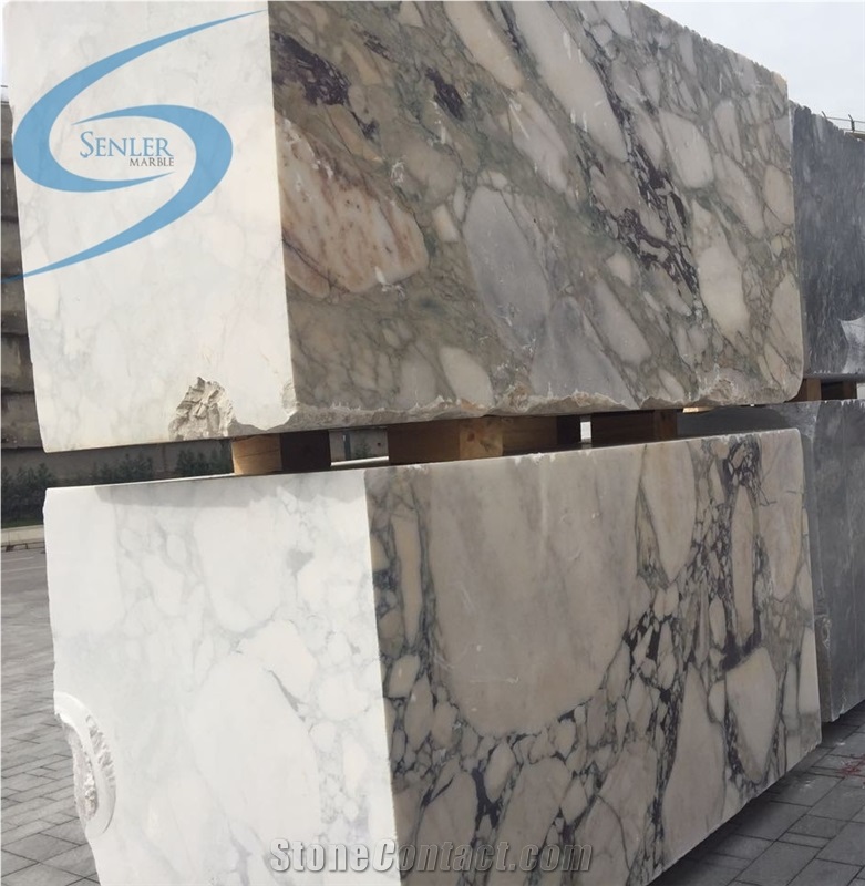 Calacatta Green Marble Blocks